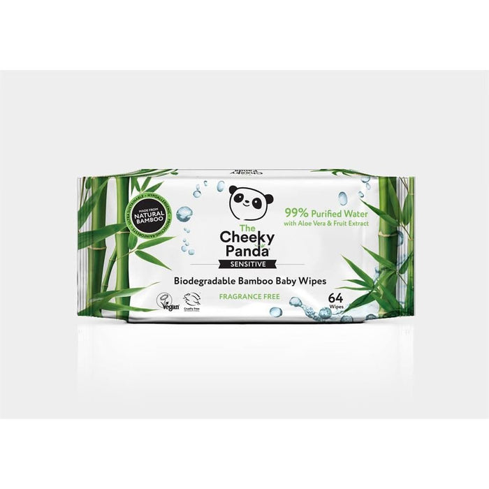 Cheeky Panda Biodegradable Bamboo Baby Wipes