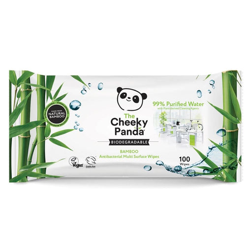 Cheeky Panda Antibacterial Bamboo Wipes x 90