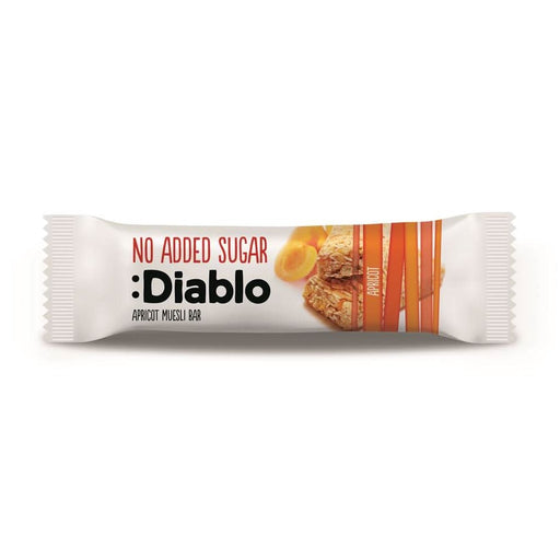 Diablo Sugar Free Apricot Muesli Bar 30g