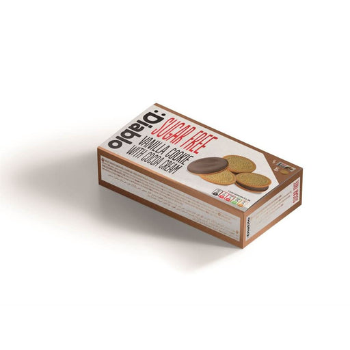 Diablo Sugar Free Vanilla Sandwich cookie 176g