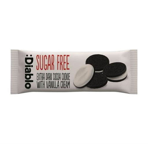 Diablo Sugar Free Dark Chocolate cookies 44g