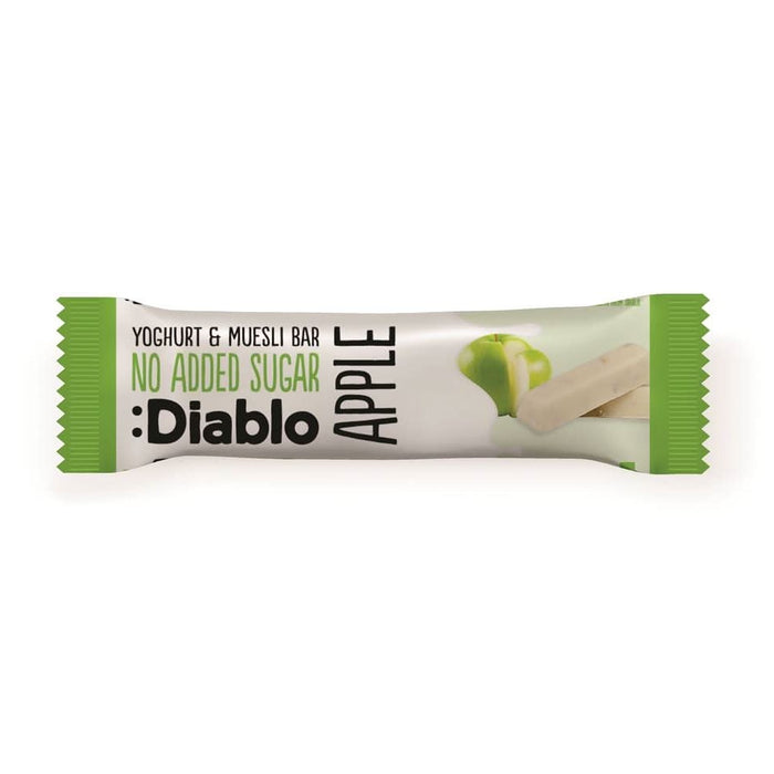 Diablo Sugar Free Apple Muesli Bar with yoghurt 30g