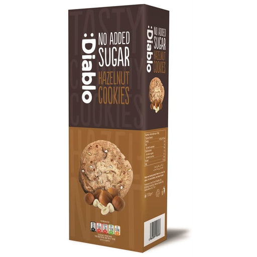 Diablo Sugar Free Hazelnut Cookies 135g