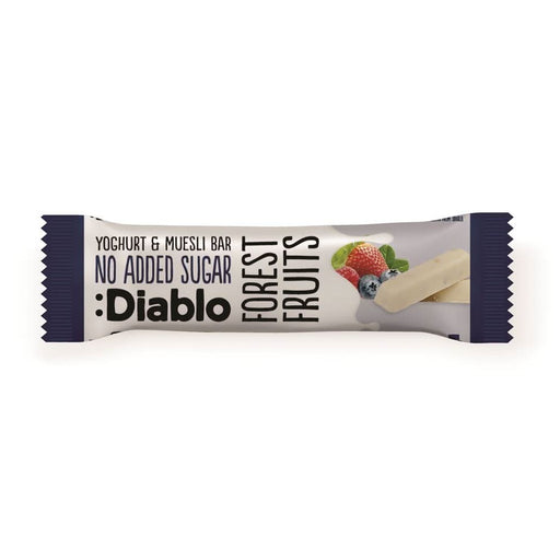 Diablo Sugar Free Forest Fruit Yoghurt Muesli Bars 30g