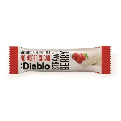 Diablo Sugar Free Strawberry Muesli Bar yoghurt 30g