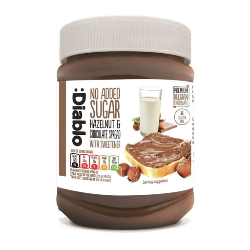 Diablo Sugar Free Hazelnut Chocolate Spread 350g