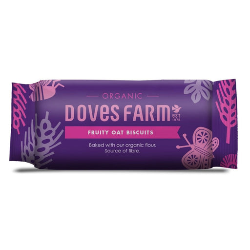 Doves Farm Organic Fruity Oat Biscuits 200g