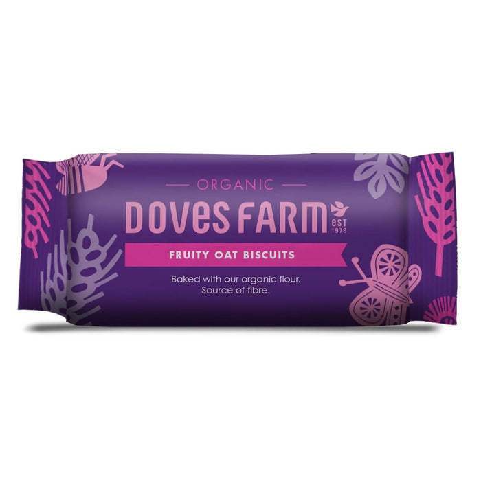 Doves Farm Organic Fruity Oat Biscuits 200g