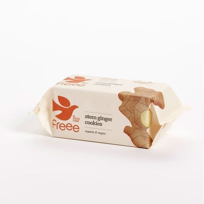 Doves Farm Gluten Free Stem Ginger Cookies 150g