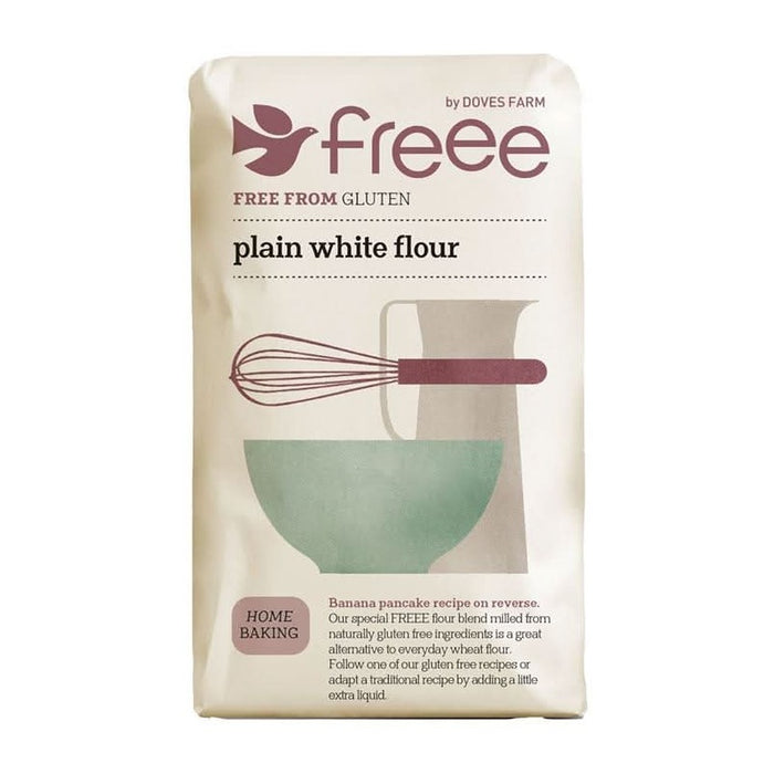 Doves Farm Gluten Free Plain White Flour 1KG