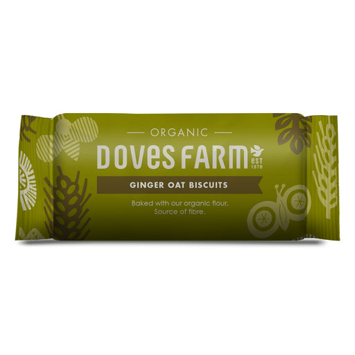 Doves Farm Organic Ginger Oat Biscuits 200g