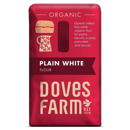 Doves Farm Organic Plain White Flour 1KG