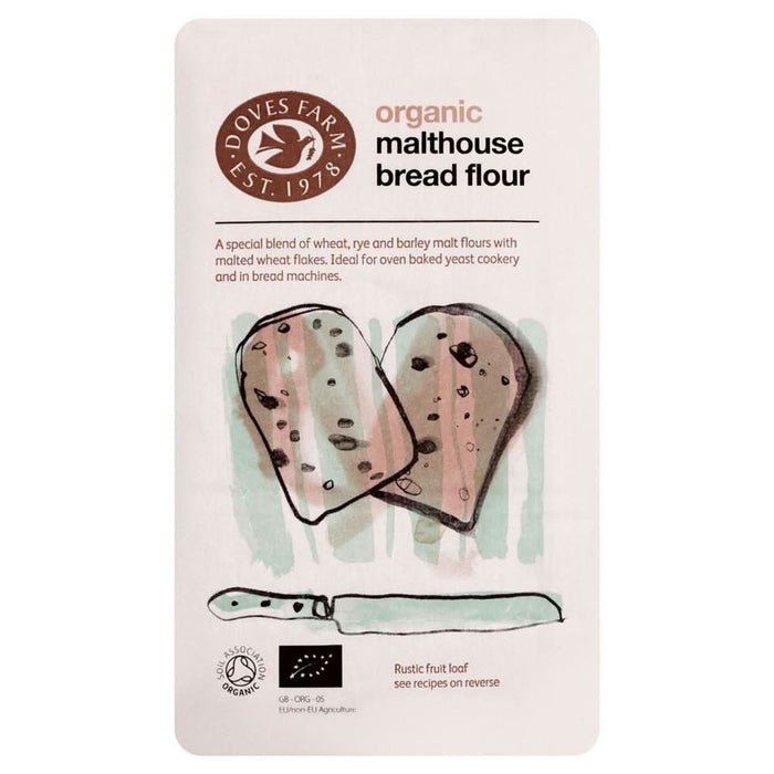 Doves Farm Org Bread Malthouse Flour 1KG