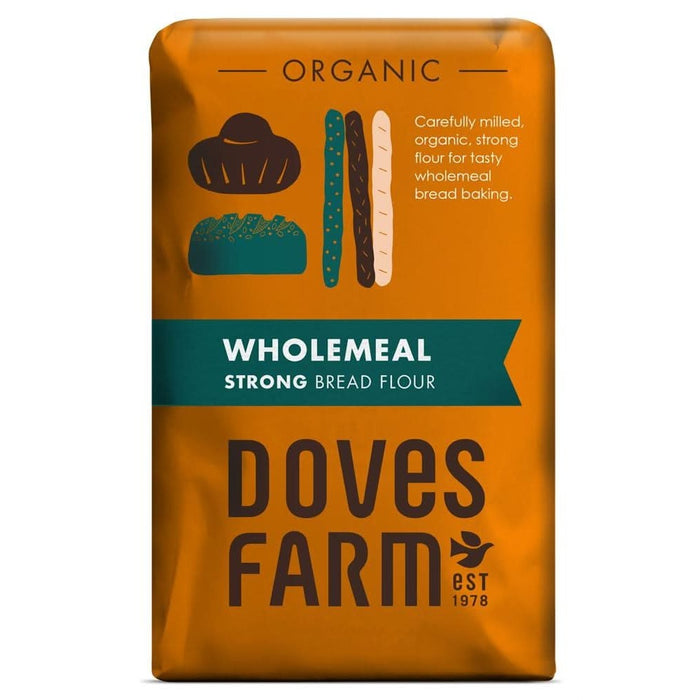 Doves Farm Organic Strong Wholemeal Bread Flour 1.5KG
