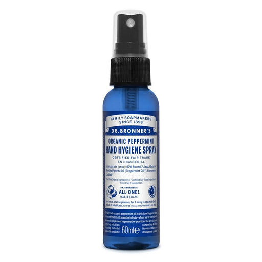 Dr Bronner Peppermint Hand Hygiene Spray 60ml