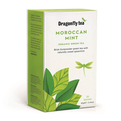 Dragonfly Tea Moroccan Mint Green 20 Bags