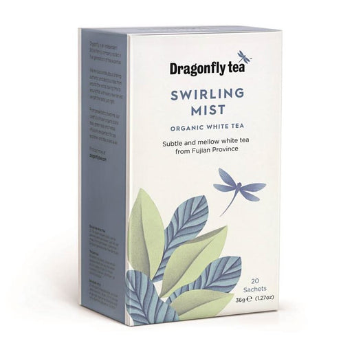 Dragonfly Tea Swirling Mist White 20 Bags