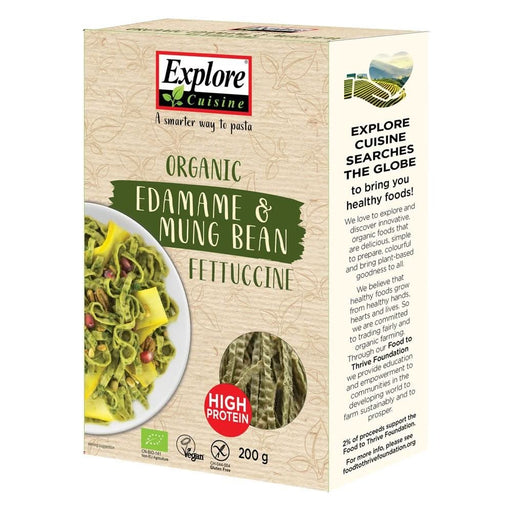 ExploreCuisine Edamame & Mung Bean Fettuccine 200g