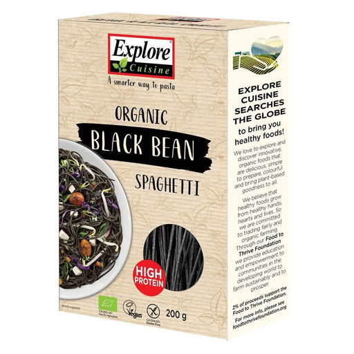 Explore Cuisine Black Bean Spaghetti 200g