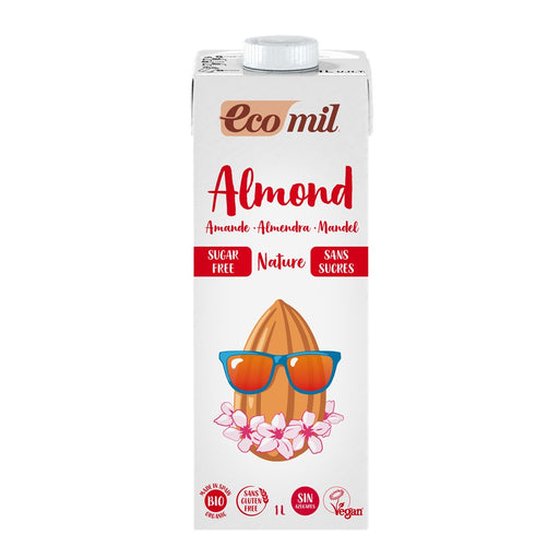 Ecomil Almond Drink Sugar-Free 1L