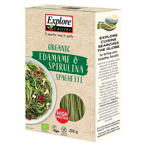 Explore Cuisine Edamame & Spirulina Spaghetti 200g