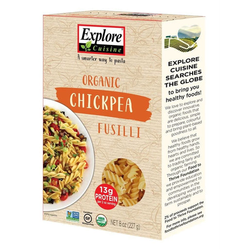 Explore Cuisine Organic Chickpea Fusilli 250g