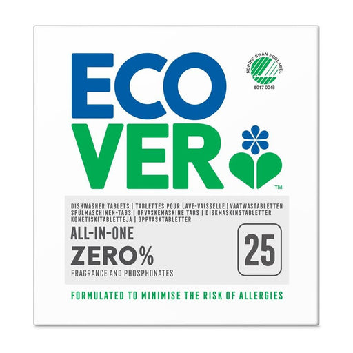 Ecover Zero All In One Dish Tabs 25 tablet