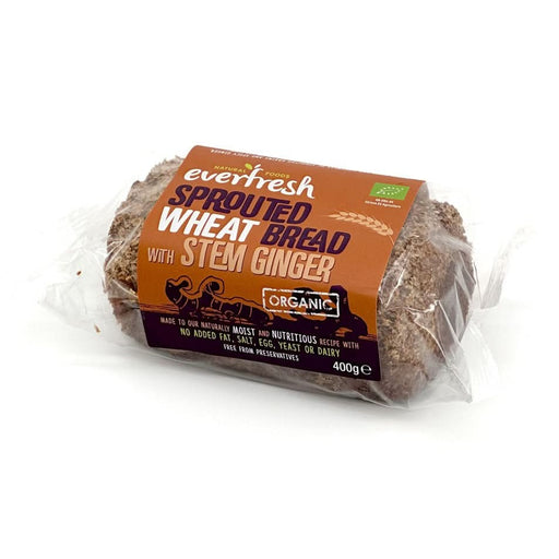 Everfresh Organic Sprouted Stem Ginger Bread 400g