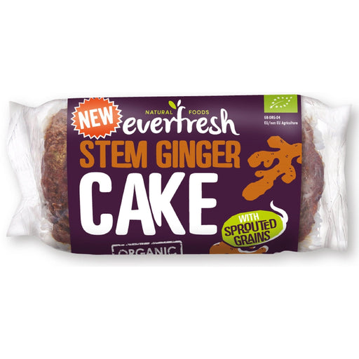 Everfresh Organic Sprouted Stem Ginger Cake 350g