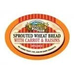 Everfresh Organic Sprouted Carrot Raisin Bread 400g