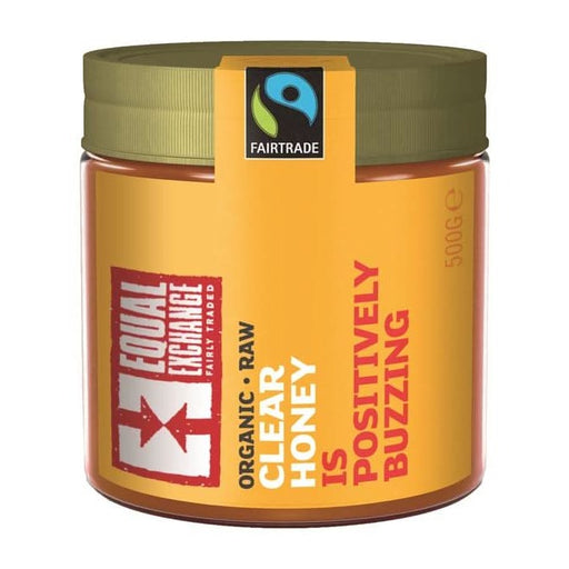 Equal Exchange Organic Raw Clear Honey 500g