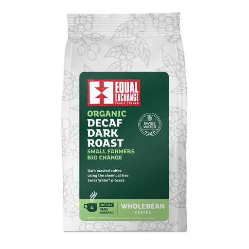 Equal Exchange Organic Dark Decaf Coffee Beans 200g