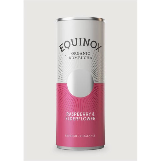 Equinox Raspberry & Elderflower Kombucha 250ml