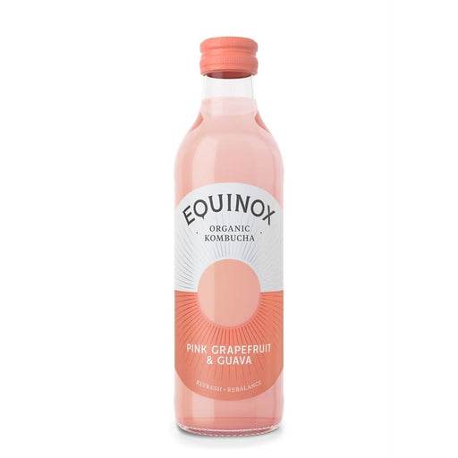 Equinox Pink Grapefruit Guava Kombucha 275ml