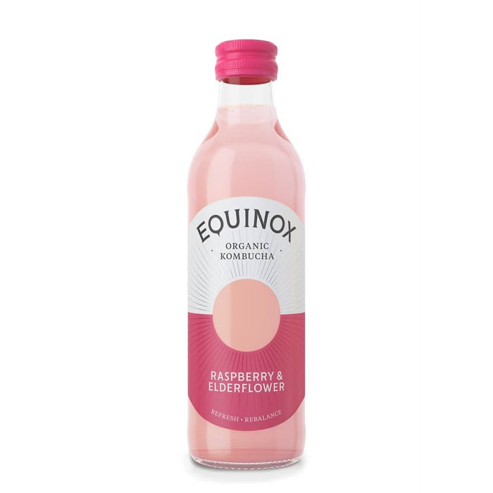 Equinox Raspberry Elderflower Kombucha 275ml