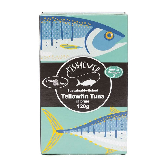 Fish4Ever Yellowfin Tuna in Brine 120g