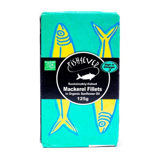 Fish4Ever Mackerel Fillet Sunflower Oil 125g