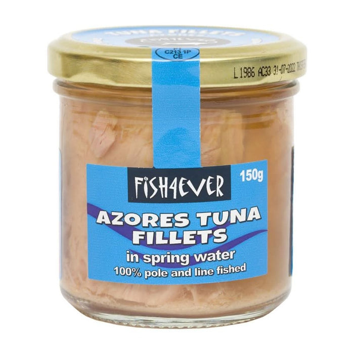 Fish4Ever Azores Tuna Fillets in Water 150g