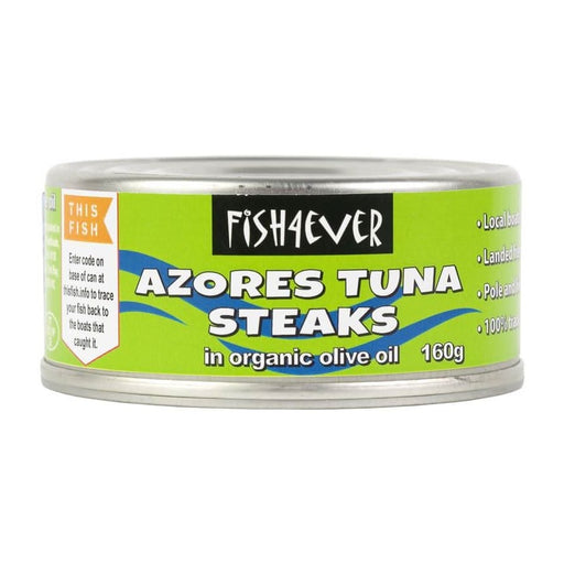 Fish4Ever Tuna Steaks in Olive Oil 160g