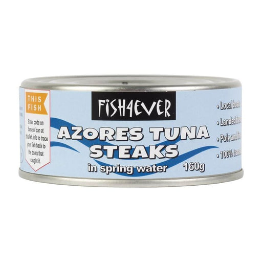 Fish4Ever Tuna Steaks in Spring Water 160g