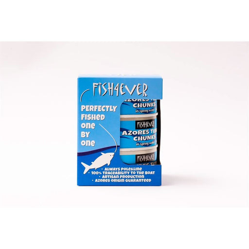 Fish4Ever Azores Skip Jack Tuna In Water 3 x 160g