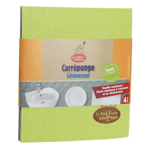 Food Alive 4 Kitchen Cellulose Sponge Pad 4cloth