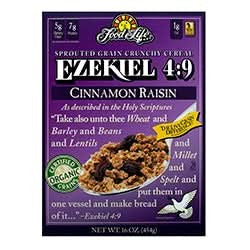 Food For Life Whole Grain Cereal Cinnamon Raisin 454g
