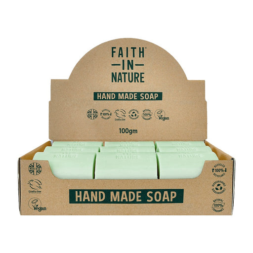 Faith in Nature Rosemary Soap Unwrapped 18 Box