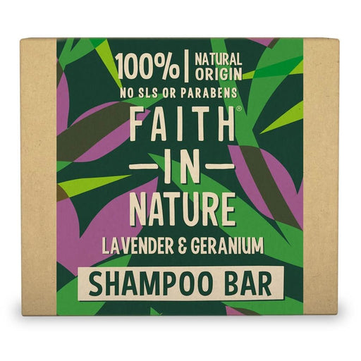 Faith in Nature Shampoo Bar Lavender & Geranium 85g