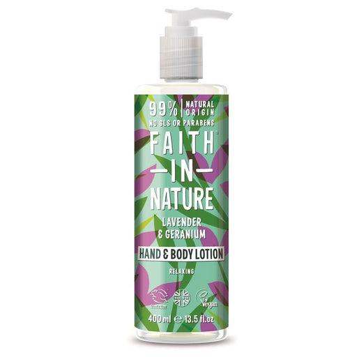 Faith in Nature Lavender & Geranium Lotion 400ml