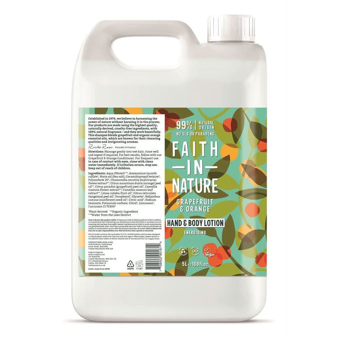 Faith in Nature Grapefruit & Orange Lotion 5L