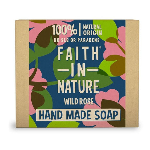Faith in Nature Wild Rose Soap Bar 100g
