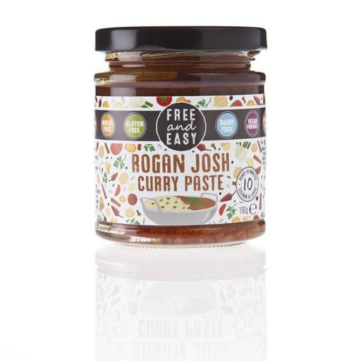 Free & Easy Gluten Free Rogan Josh Curry Paste 198g