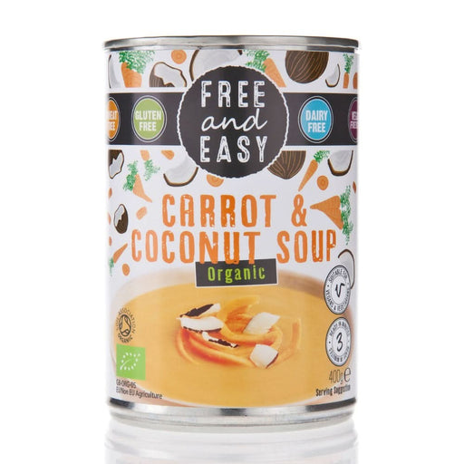 Free & Easy Organic Carrot & Coconut soup 400g